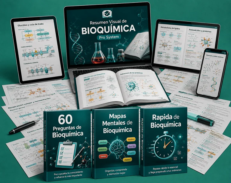 Material visual de Bioquímica Pro System